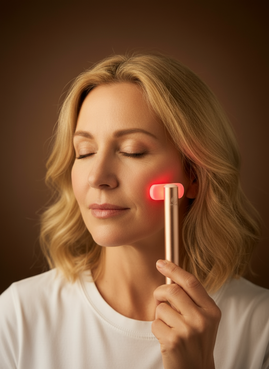 Circe Beauty Wand Portable Handheld LED Red Light Device