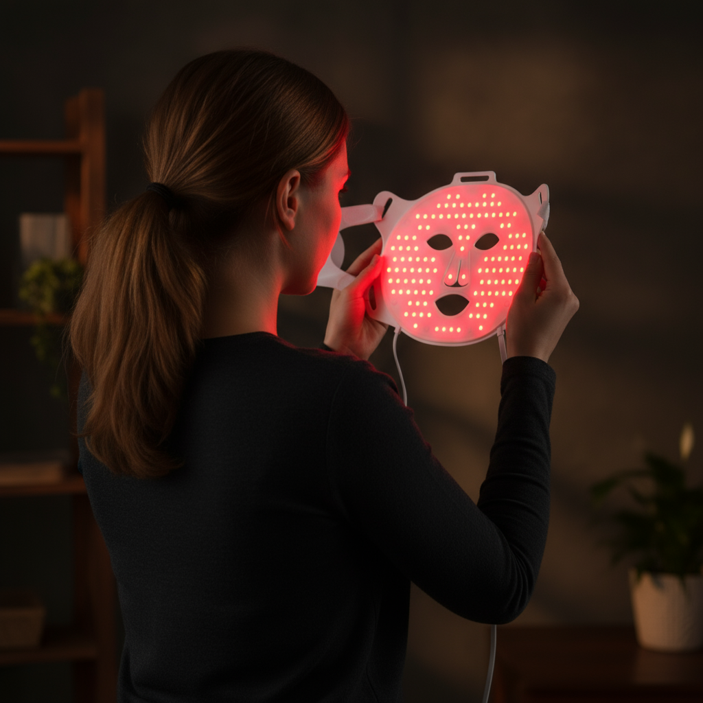 Persephone Beauty Mask Portable LED Red Light Soft Silicon Mask